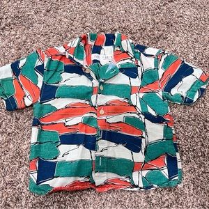 Zara boys multi colored shirt
